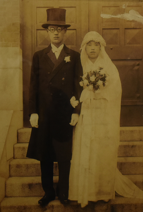 일제시대 결혼식 사진. 1914년