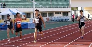 서천군청 높이뛰기 우상혁, 200m 이재하 금메달 획득